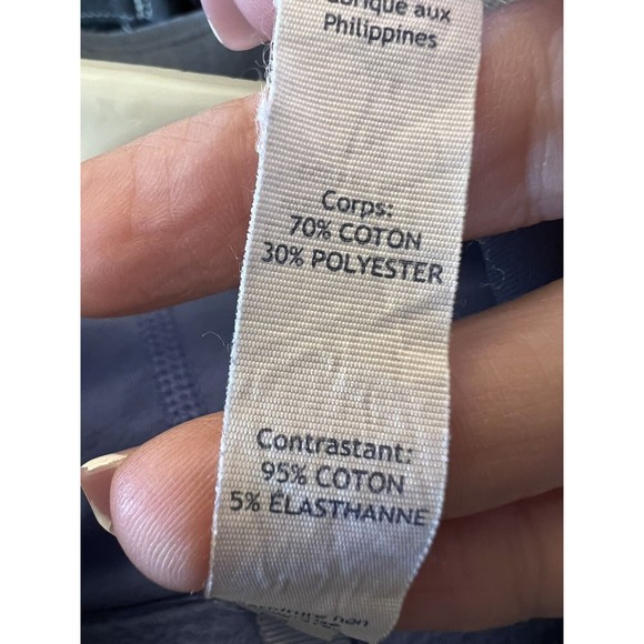 Sold Lululemon Scuba Hoodie Women’s Size 6 In Heathered Lullaby/baby Blue - Picture 13 of 13